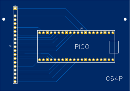 C64P PCB