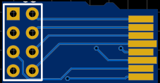 MicroSD Card Adapter PCB